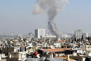 Esad g&uuml;&ccedil;lerinden muhaliflere top&ccedil;u ateşi