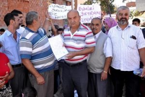 Mahalle sakinlerinden 'imar planı' tepkisi