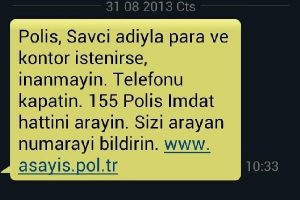 Dolandırıcıların sahte savcı oyunu