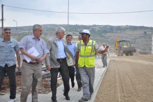&Ouml;rnek eğitim kampusunda asfaltlama &ccedil;alışmaları başladı