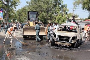 Afganistan'da Amerikan &uuml;ss&uuml;ne saldırı