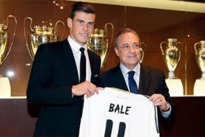 Bale resmen Madrid'de