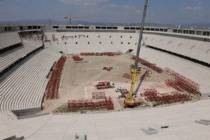 Timsah Arena'da sona yaklaşıldı