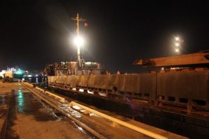 Kocaeli'de gemi yangını