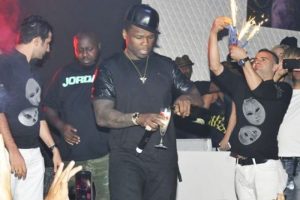 50 Cent i&ccedil;in 50 şampanya