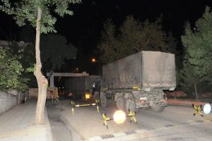 Kahramanmaraş'ta askeri hareketlilik