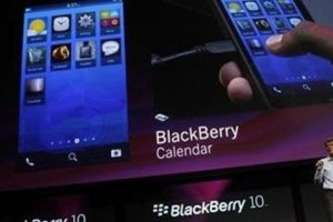 Blackberry sona geldi