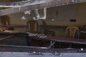 Fosfor bombası atıldığı iddia edilen okul