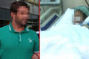 G&uuml;n&uuml;n en iğren&ccedil; haberi! 9 yaşındaki kızı feci şekilde d&ouml;vd&uuml;