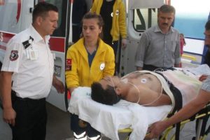 Fındık toplarken vuruldu