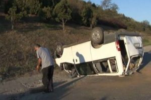 TEM'de kaza: en az 10 yaralı