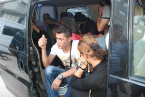 Suriye uyruklu 15 ka&ccedil;ak yakalandı