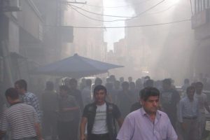 Kızıltepe'de yangın
