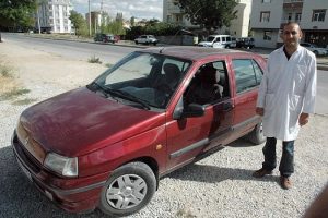 Şof&ouml;r otomobilleri karıştırınca...