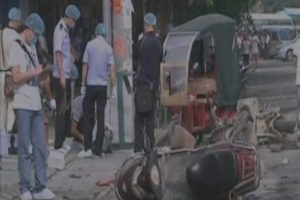 &Ccedil;in'de patlama: 2 &ouml;l&uuml;