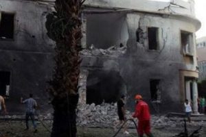 Saldırıların birinci yıld&ouml;n&uuml;m&uuml;nde Bingazi'de patlama