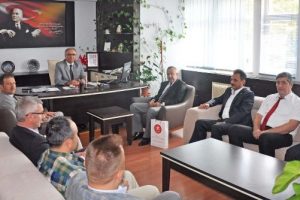 İTSO'dan kaymakam Ak&ccedil;a'ya ziyaret