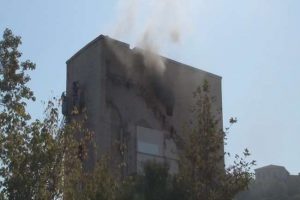 İn&ouml;n&uuml; Stadı'nda yangın