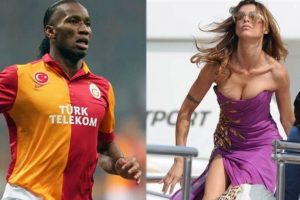 Drogba'nın aşk ka&ccedil;amağı