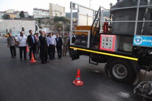 Bursa'da caddelerin &ccedil;izgi kalitesi artıyor