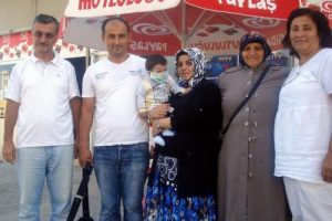 İsmail bebek &uuml;&ccedil;&uuml;nc&uuml; ilik nakliyle hayata tutundu