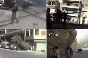 Hristiyan kasabasında &ccedil;atışmalar