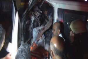 Bursa'da dehşet kaza: Minib&uuml;ste can pazarı