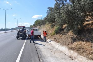 Mudanya Yolu'na genel temizlik