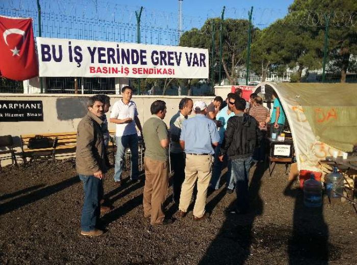 Darphane grevi sona erdi