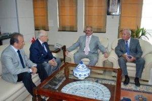 Vali Karaloğlu'na Divan Kurulu'ndan ziyaret