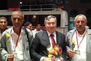 Hacı adayları kutsal topraklarda