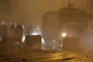 Ankara'da olaylı gece