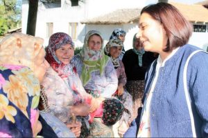 Milletvekili &Ccedil;elik k&ouml;yleri gezdi
