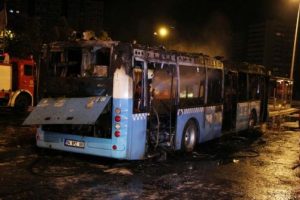 &Ouml;zel halk otob&uuml;s&uuml; k&uuml;le d&ouml;nd&uuml;