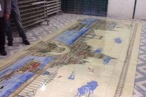 Marmaray'ın istasyonlarına İznik &ccedil;inisi