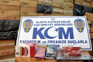 Antalya'da depoya baskın