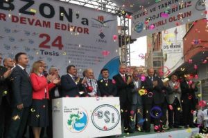 Bakanlar toplu a&ccedil;ılış t&ouml;renine katıldı