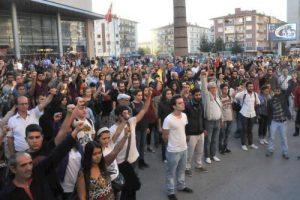 Eskişehir'de direniş mitingi