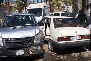 Marmaris'te kaza: 1 yaralı