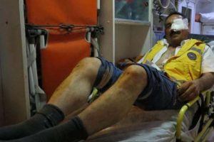 112 Acil servis ekibine saldırı