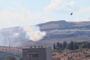 Bandırma'daki &ccedil;&ouml;pl&uuml;k yangını yeniden başladı