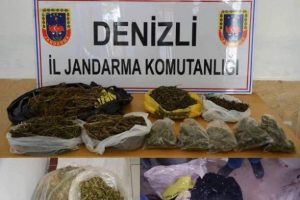 Denizli'de uyuşturucu operasyonu
