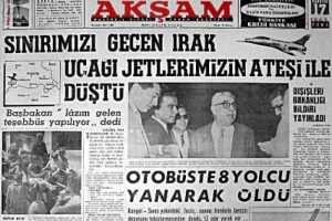 50 yıl &ouml;nce de Irak u&ccedil;ağını d&uuml;ş&uuml;rm&uuml;şt&uuml;k