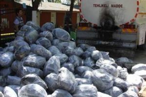 Gaziantep'te 1.5 ton esrar ele ge&ccedil;irildi