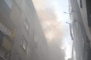 Yangın mahalleyi sokağa d&ouml;kt&uuml;