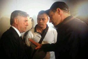 Arena'da s&uuml;rpriz buluşma
