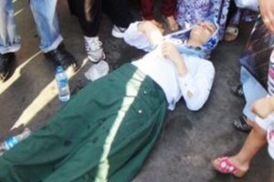 Hamile s&uuml;r&uuml;c&uuml; dehşet sa&ccedil;tı