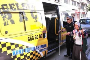 Engellilere &uuml;cretsiz ara&ccedil;
