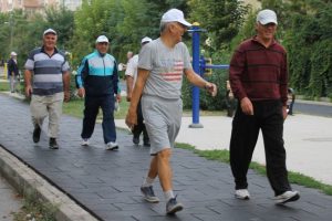 Nil&uuml;fer'de sabah sporu