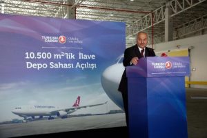 THY'nin kargo binası hizmete girdi